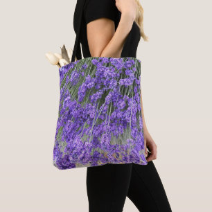 Tote Bag Belles Fleurs de Lavande Florales