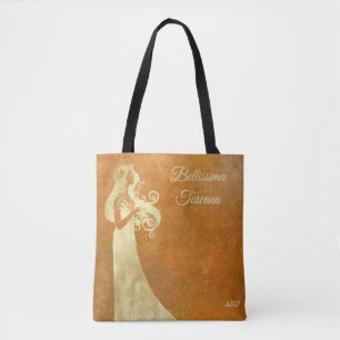 Tote Bag *~* Bellissima Toscane Langue italienne
