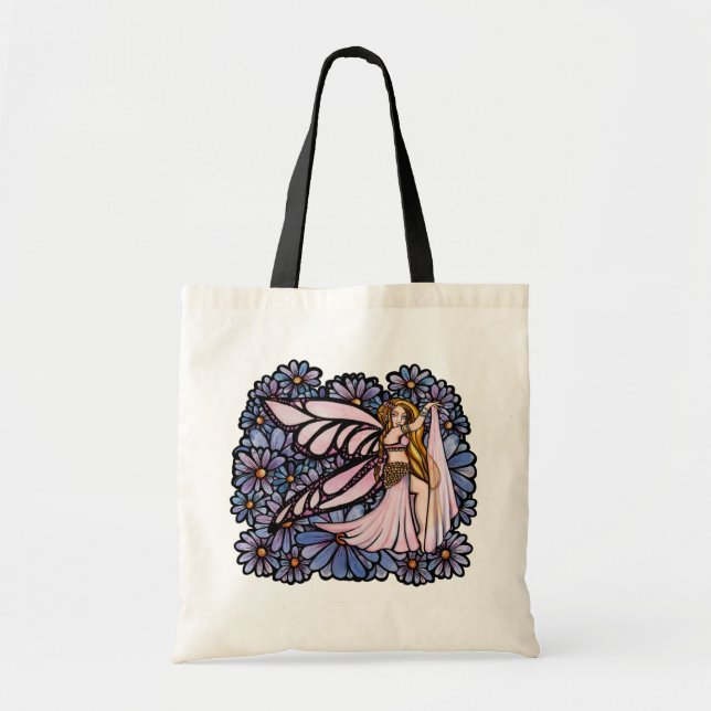 Tote Bag Belly Dance Fairy Art Belly Dancing Fairies (Devant)