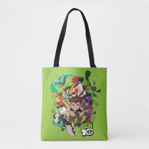 Tote Bag Ben 10 Alien Rush Graphic