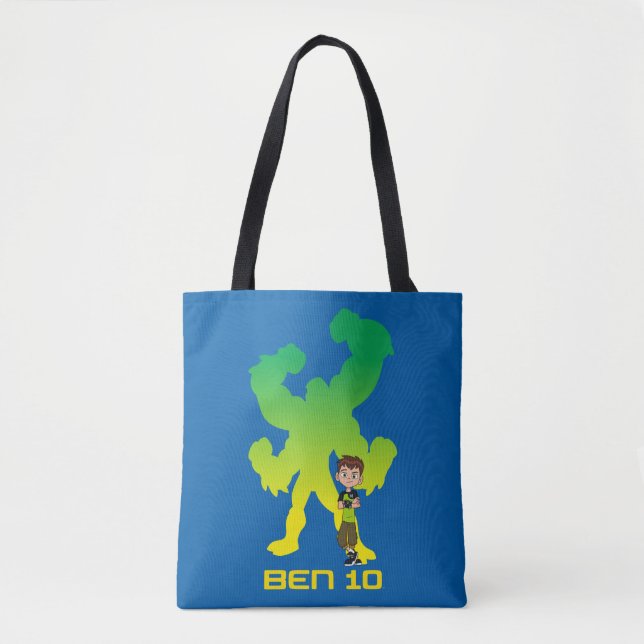 Tote Bag Ben 10 & Four Arms Shadow (Devant)