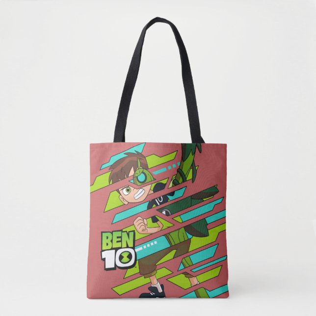 Tote Bag Ben 10 Transformation de l'ADN de Wildvine (Devant)