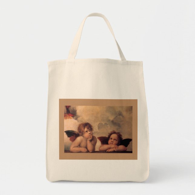 Tote Bag Bénédiction de foi de Raphael de foi d'ange (Devant)