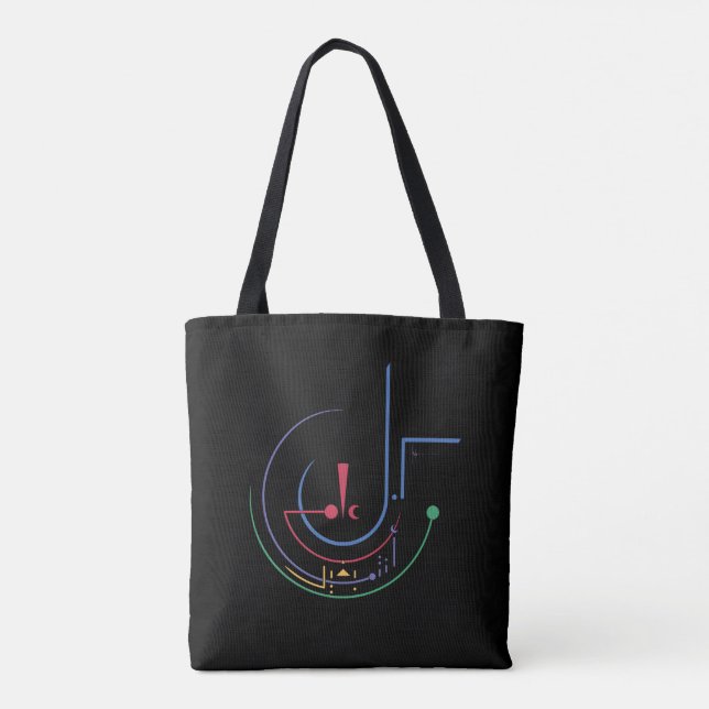 Tote Bag Bénédictions annuelles (minuit) (Dos)