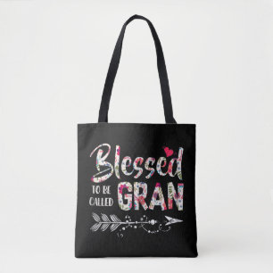 Tote Bag Béni d'être appelé Gran Colorful - Grand-mère Cade