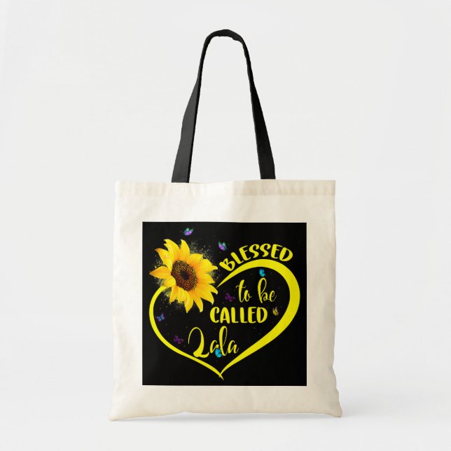 Tote Bag Béni D'Être Appelé Lala Sunflower Amateurs (Devant)