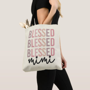 Tote Bag Béni Mimi Cadeaux pour Mimi Grand-mère