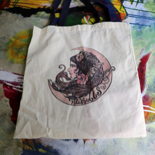 Tote Bag Béni Soit La Déesse Lune Art Pagan