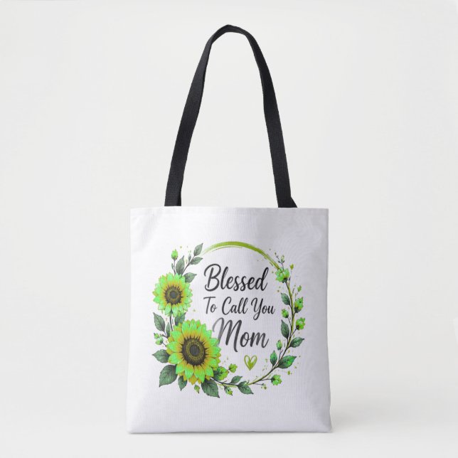 Tote Bag Bénie de t'appeler Maman (Devant)