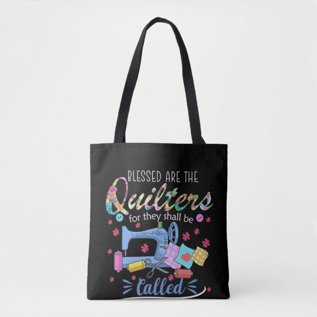 Tote Bag Bénis Soient Les Couleurs Car Ils Doivent Piecemak (Devant)