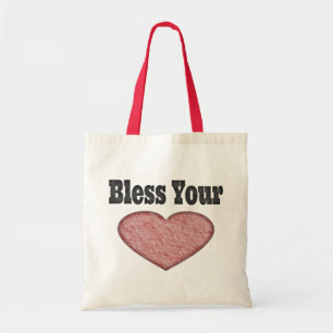 Tote Bag Bénissez votre coeur - énonciation du sud