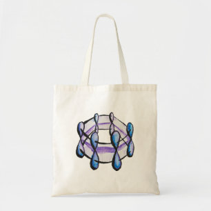 Tote Bag Benzene Molecule Chimie Organique Art Pour Chimist