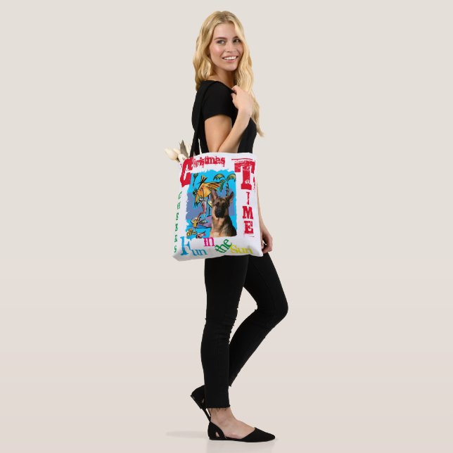 Tote Bag Berger Allemand (Sur le modèle)