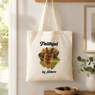 Tote Bag Berger Allemand GSD Photo Fidèle de Nature
