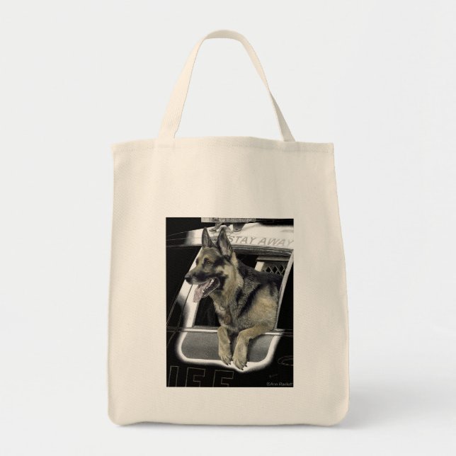 Tote Bag Berger Allemand Travailleur - Fourre-tout - "K9 Ro (Devant)