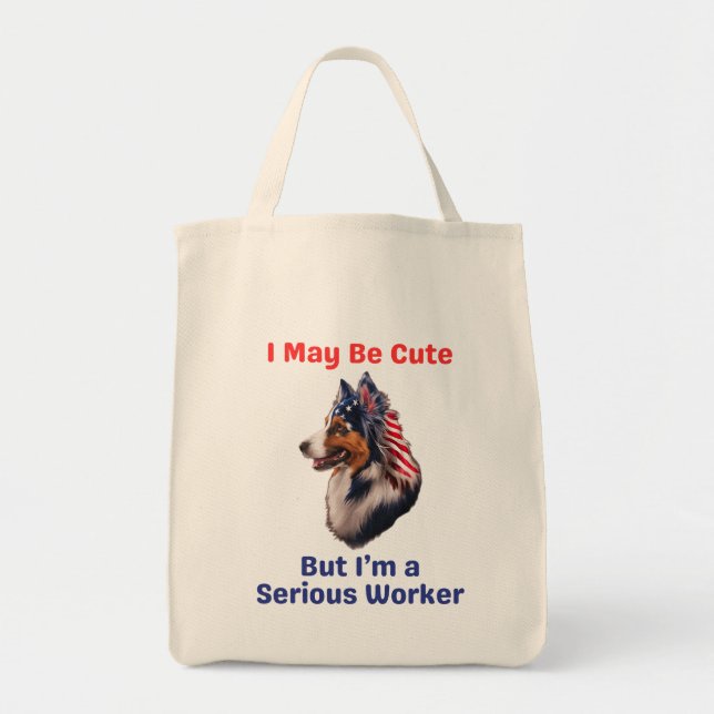 Tote Bag Berger australien (Devant)