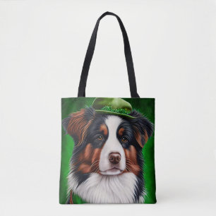 Tote Bag Berger Australien en tenue de la Saint-Patrick