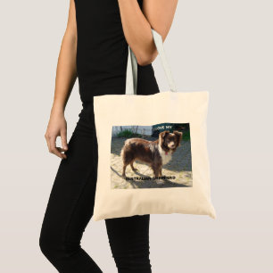 Tote Bag berger australien rouge tri amour w pic