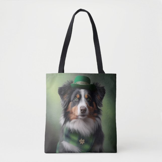 Tote Bag berger australien saint patrick (Devant)