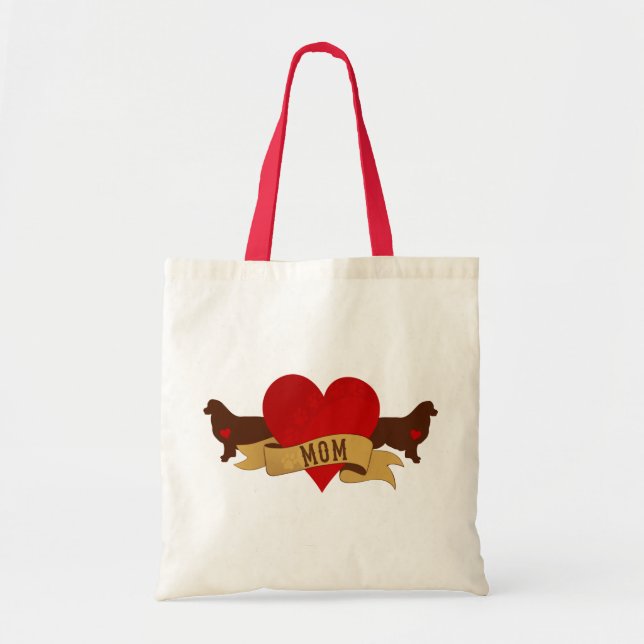 Tote Bag Berger australien [style de tatouage] (Devant)