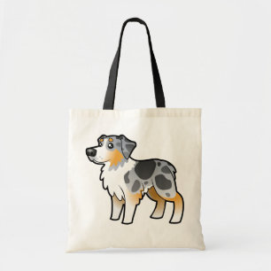 Tote Bag Berger d'Australien de bande dessinée