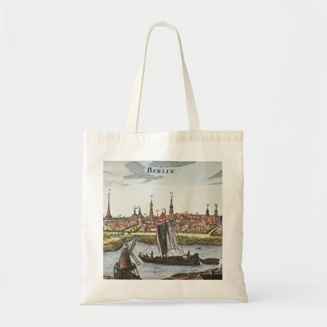 Tote Bag Berlin, Allemagne, 1737 (Devant)