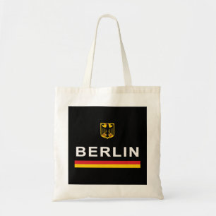 Tote Bag Berlin, Allemagne Retro Sports Design