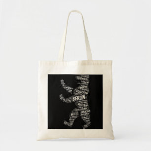 Tote Bag Berlin Bear Landmark City Districts Allemagne Souv