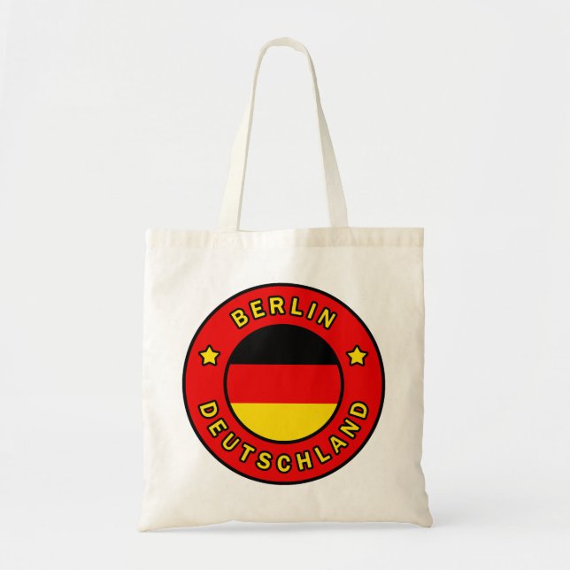 Tote Bag Berlin Deutschland (Devant)