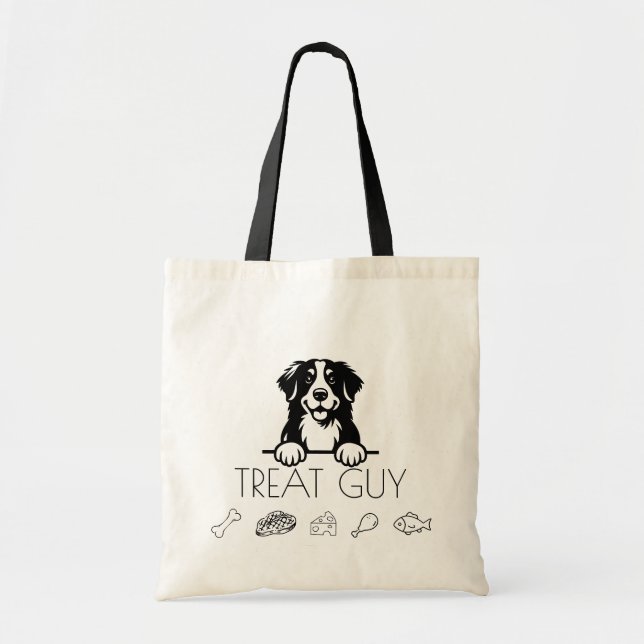 Tote Bag Bernese "Homme des friandises" (Devant)