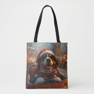 Tote Bag Bernois Mountain Dog Roller Dessous de verre Noël
