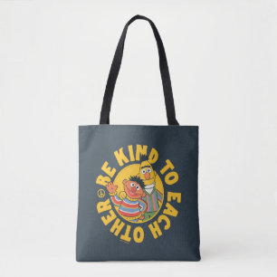 Tote Bag Bert et Ernie   Être gentil les uns envers les aut