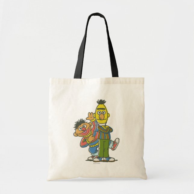 Tote Bag Bert et Ernie Style Classique (Devant)