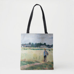 Tote Bag Berthe Morisot - Dans le champ de blé à Gennevilli