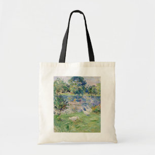 Tote Bag Berthe Morisot - Fille en bateau avec oie