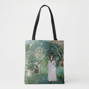 Tote Bag Berthe Morisot - La chasse aux papillons