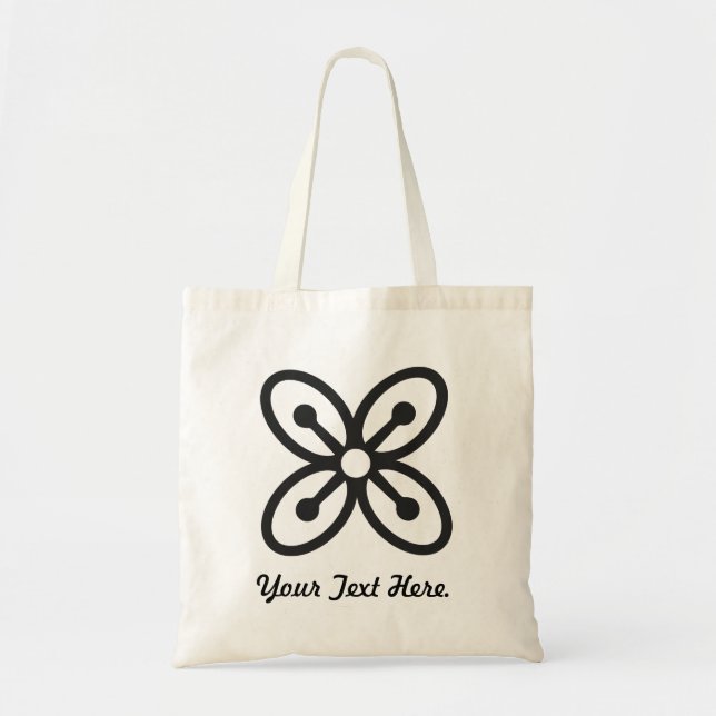 Tote Bag BESE SAKA | Symbole d'abondance, de puissance, d'a (Devant)