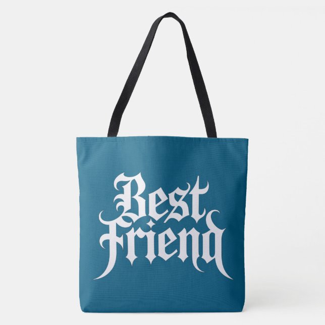 Tote Bag Best Friend -3 (Devant)