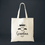 Tote Bag Best Grandma ever<br><div class="desc">A gift that will surely please your incredible grandmother whether it's for grandma's birthday party,   Christmas or any other occasion.</div>