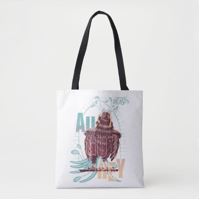 Tote Bag Bêtes fantastiques Augurey (Devant)