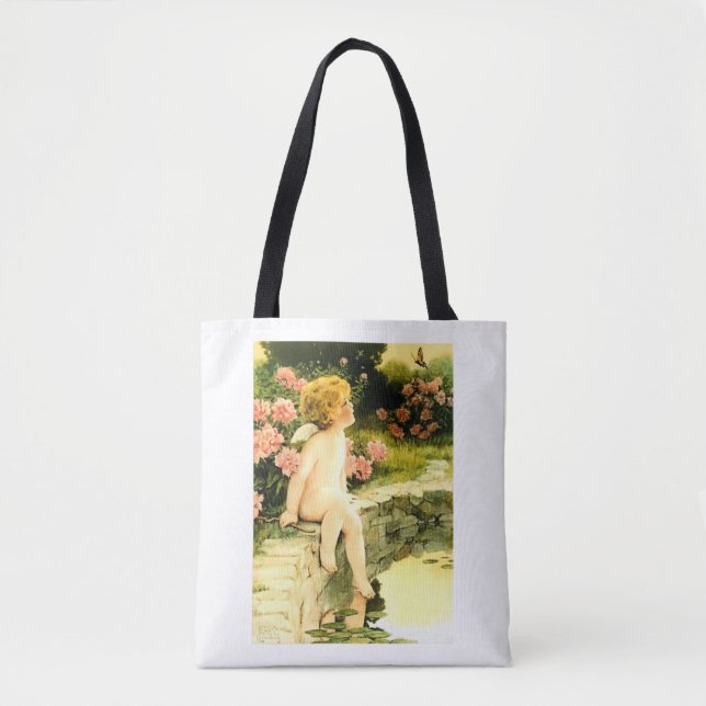Tote Bag BETTERFLY Bessie Pease Gutmann Art (Devant)