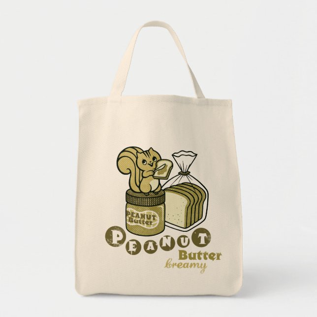 Tote Bag beurre d'arachide (Devant)
