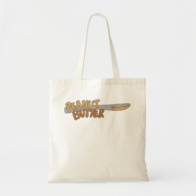 Tote Bag Beurre d'arachide (Devant)