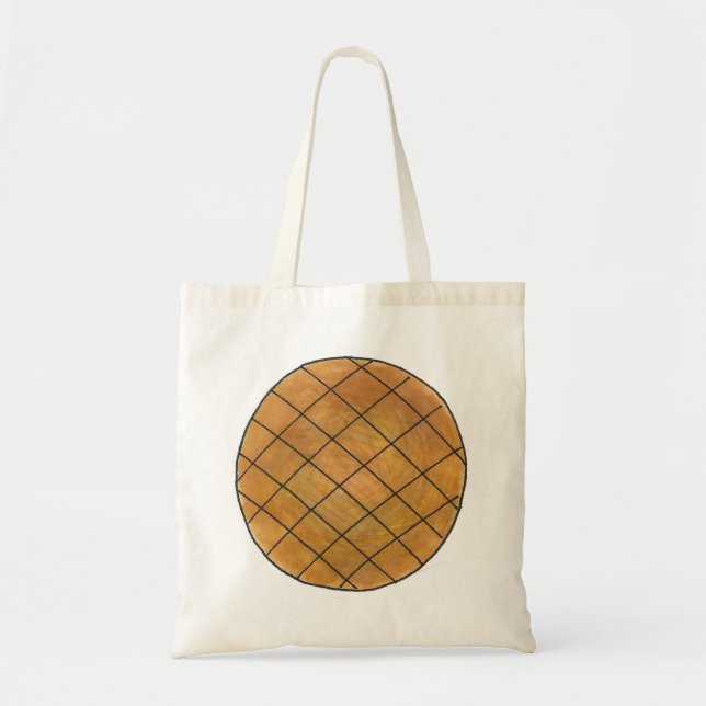 Tote Bag Beurre d'arachide Cookies de dessert Foodie Fourre (Devant)