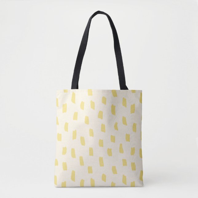 Tote Bag Beurre de marque perdue Jaune (Devant)