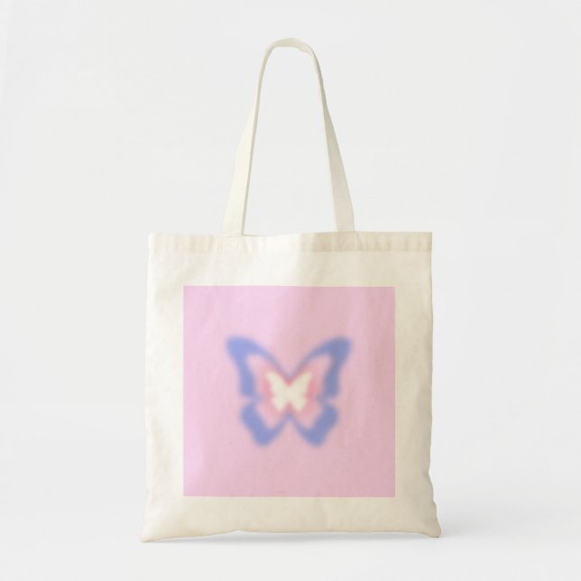 Tote Bag Beurre de rêve en fleurs (Devant)