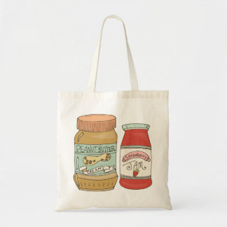 Tote Bag Beurre et confiture d'arachide