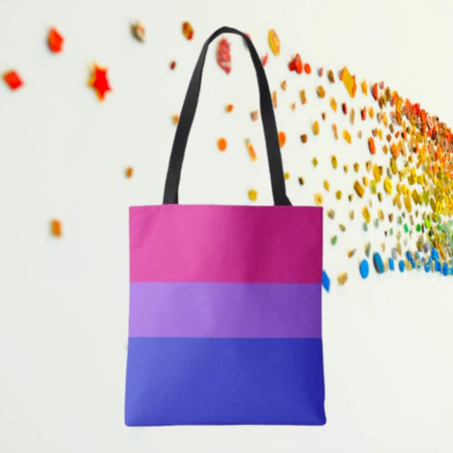 Tote Bag Bi Pride Shoulder Fourre-tout (Créateur téléchargé)