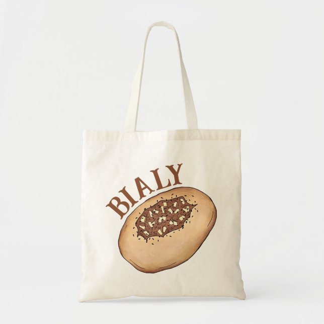 Tote Bag Biale Boulangerie juive Pain d'oignon Pologne Nour (Devant)