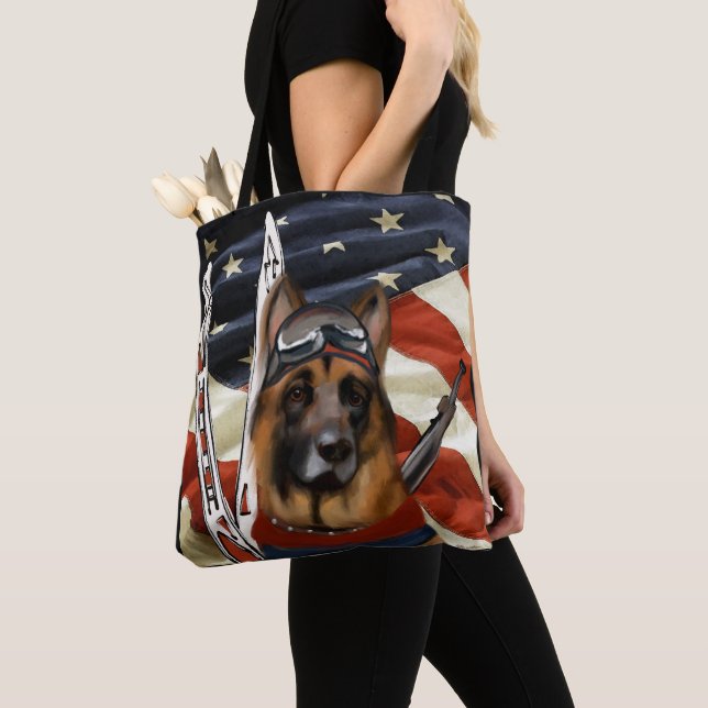TOTE BAG BIATHLON BERGER ALLEMAND  (De près)